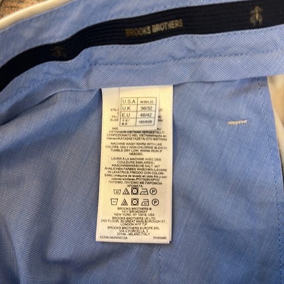 Brooks Brothers lightweight Advantage Chino Clark fit - Picture 4 of 5